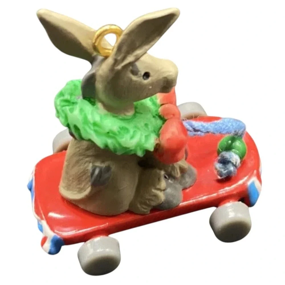 Hallmark - Devoted Donkey - Miniature - Ornament